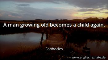 Englisches Zitat von Sophocles als Bild