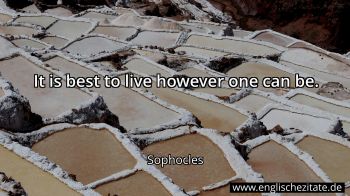 Englisches Zitat von Sophocles als Bild