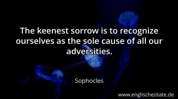 Englisches Zitat von Sophocles als Bild