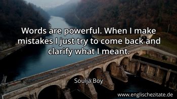 Englisches Zitat von Soulja Boy als Bild