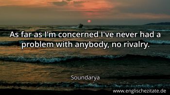 Englisches Zitat von Soundarya als Bild