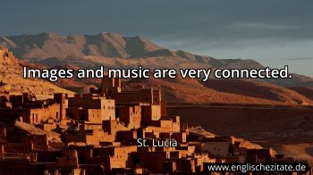 Englisches Zitat von St. Lucia als Bild