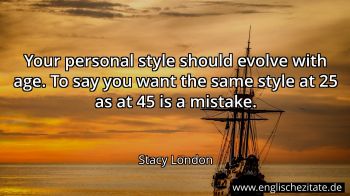Englisches Zitat von Stacy London als Bild