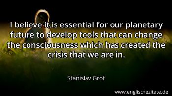 Englisches Zitat von Stanislav Grof als Bild