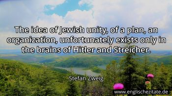 Englisches Zitat von Stefan Zweig als Bild