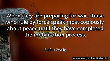 Englisches Zitat von Stefan Zweig als Bild