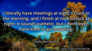 Englisches Zitat von Stella McCartney als Bild