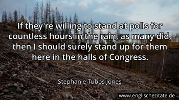 Englisches Zitat von Stephanie Tubbs Jones als Bild