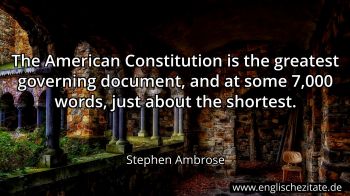 Englisches Zitat von Stephen Ambrose als Bild