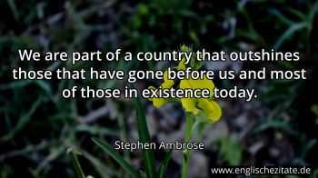 Englisches Zitat von Stephen Ambrose als Bild