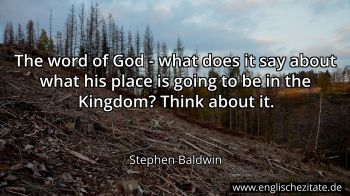 Englisches Zitat von Stephen Baldwin als Bild