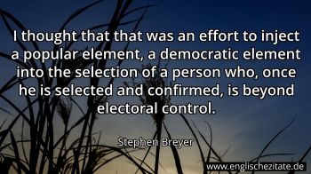 Englisches Zitat von Stephen Breyer als Bild
