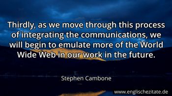 Englisches Zitat von Stephen Cambone als Bild