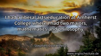 Englisches Zitat von Stephen Cole Kleene als Bild