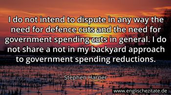 Englisches Zitat von Stephen Harper als Bild