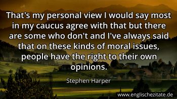 Englisches Zitat von Stephen Harper als Bild
