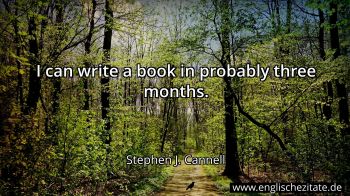 Englisches Zitat von Stephen J. Cannell als Bild