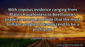 Englisches Zitat von Stephen Jay Gould als Bild