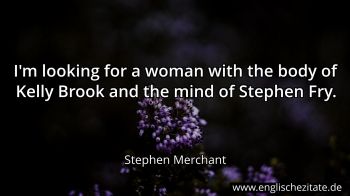 Englisches Zitat von Stephen Merchant als Bild