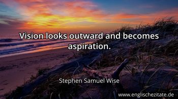 Englisches Zitat von Stephen Samuel Wise als Bild