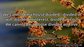 Englisches Zitat von Stephen Vincent Benet als Bild