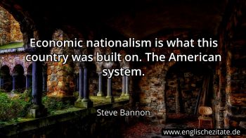 Englisches Zitat von Steve Bannon als Bild