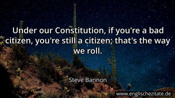 Englisches Zitat von Steve Bannon als Bild