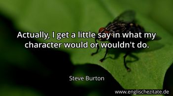 Englisches Zitat von Steve Burton als Bild