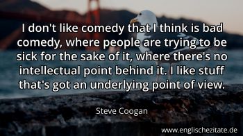 Englisches Zitat von Steve Coogan als Bild