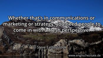 Englisches Zitat von Steve Easterbrook als Bild