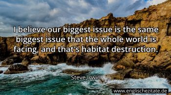 Englisches Zitat von Steve Irwin als Bild