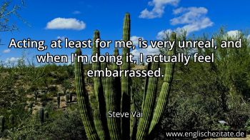 Englisches Zitat von Steve Vai als Bild