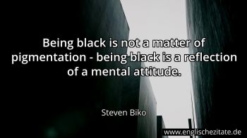 Englisches Zitat von Steven Biko als Bild