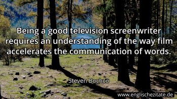 Englisches Zitat von Steven Bochco als Bild
