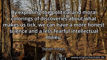 Englisches Zitat von Steven Pinker als Bild