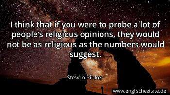 Englisches Zitat von Steven Pinker als Bild