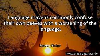 Englisches Zitat von Steven Pinker als Bild