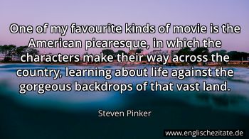 Englisches Zitat von Steven Pinker als Bild