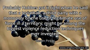 Englisches Zitat von Steven Pinker als Bild
