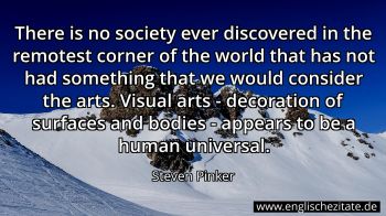 Englisches Zitat von Steven Pinker als Bild
