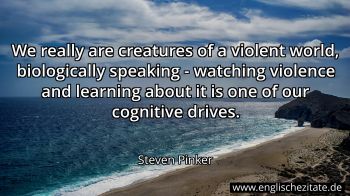 Englisches Zitat von Steven Pinker als Bild