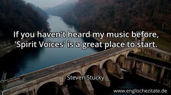 Englisches Zitat von Steven Stucky als Bild