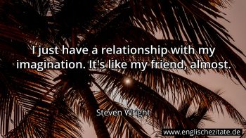 Englisches Zitat von Steven Wright als Bild