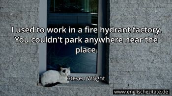 Englisches Zitat von Steven Wright als Bild