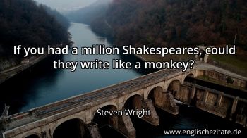 Englisches Zitat von Steven Wright als Bild