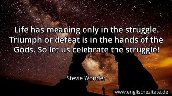 Englisches Zitat von Stevie Wonder als Bild