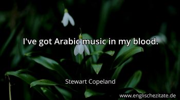 Englisches Zitat von Stewart Copeland als Bild