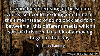 Englisches Zitat von Stockard Channing als Bild