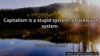 Englisches Zitat von Stokely Carmichael als Bild