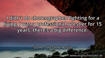 Englisches Zitat von Stone Cold Steve Austin als Bild